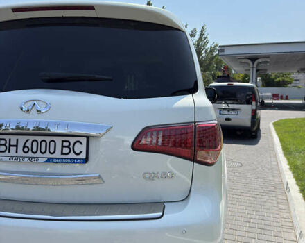 Белый Инфинити QX56, объемом двигателя 5.6 л и пробегом 65 тыс. км за 19500 $, фото 30 на Automoto.ua