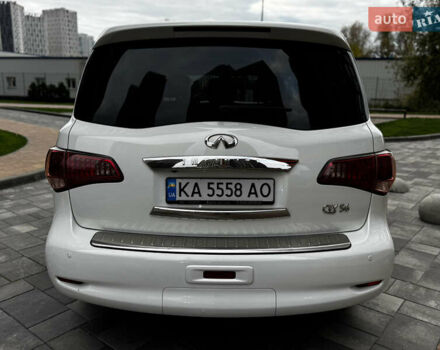 Белый Инфинити QX56, объемом двигателя 5.6 л и пробегом 138 тыс. км за 16800 $, фото 10 на Automoto.ua