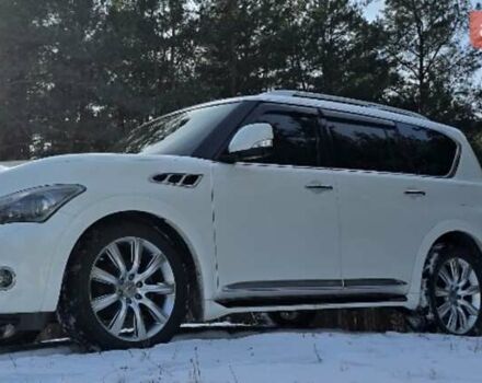 Белый Инфинити QX56, объемом двигателя 5.55 л и пробегом 127 тыс. км за 21000 $, фото 18 на Automoto.ua