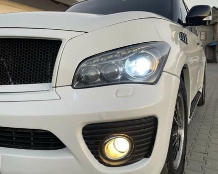 Белый Инфинити QX56, объемом двигателя 5.6 л и пробегом 230 тыс. км за 27900 $, фото 16 на Automoto.ua