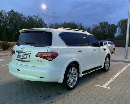 Инфинити QX56 2011 в Хмельницком на Automoto.ua Белый Инфинити QX56, объемом двигателя 5.6 л и пробегом 130 тыс. км за 14900 $, фото 11 на Automoto.ua
