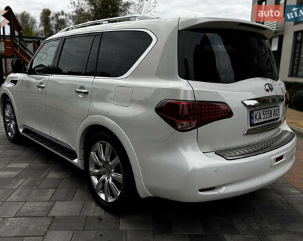 Белый Инфинити QX56, объемом двигателя 5.6 л и пробегом 138 тыс. км за 16800 $, фото 8 на Automoto.ua