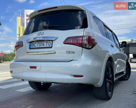 Белый Инфинити QX56, объемом двигателя 5.55 л и пробегом 216 тыс. км за 15900 $, фото 8 на Automoto.ua
