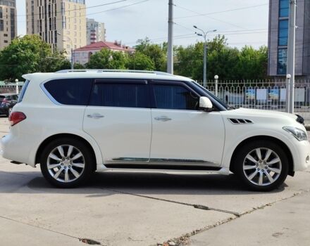 Белый Инфинити QX56, объемом двигателя 5.6 л и пробегом 195 тыс. км за 20490 $, фото 16 на Automoto.ua