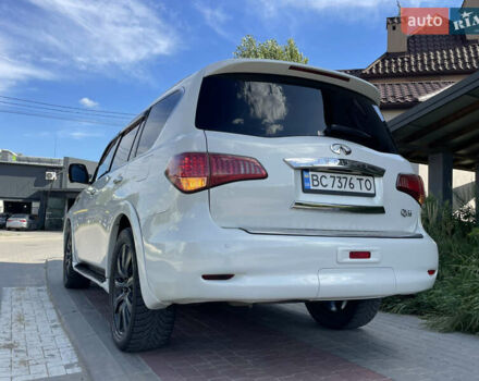 Белый Инфинити QX56, объемом двигателя 5.55 л и пробегом 216 тыс. км за 15900 $, фото 17 на Automoto.ua