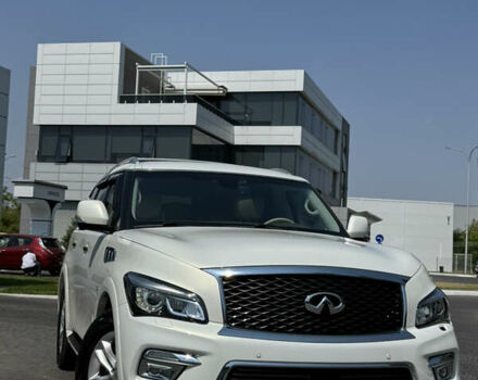 Белый Инфинити QX56, объемом двигателя 5.6 л и пробегом 65 тыс. км за 19500 $, фото 36 на Automoto.ua