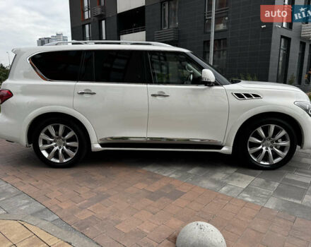 Инфинити QX56 2011 в Киеве на Automoto.ua Белый Инфинити QX56, объемом двигателя 5.55 л и пробегом 138 тыс. км за 16999 $, фото 7 на Automoto.ua
