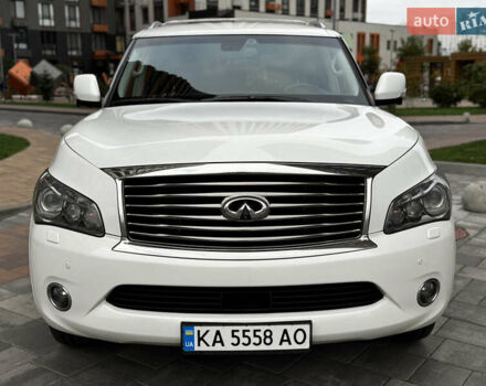 Инфинити QX56 2011 в Киеве на Automoto.ua Белый Инфинити QX56, объемом двигателя 5.55 л и пробегом 138 тыс. км за 16999 $, фото 2 на Automoto.ua
