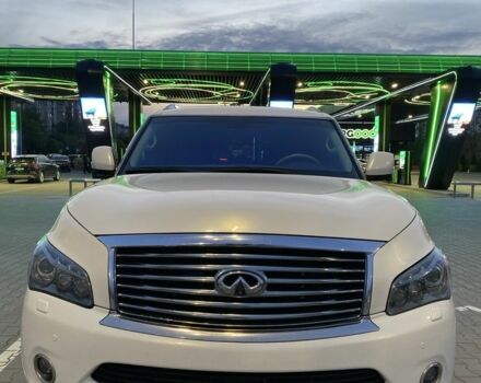 Белый Инфинити QX56, объемом двигателя 5.6 л и пробегом 126 тыс. км за 19999 $, фото 15 на Automoto.ua