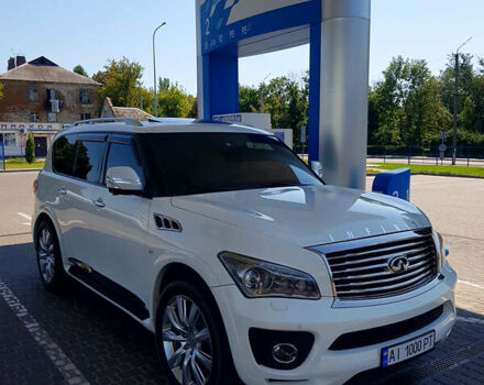 Білий Інфініті QX56, об'ємом двигуна 5.55 л та пробігом 148 тис. км за 33000 $, фото 8 на Automoto.ua