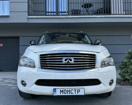 Белый Инфинити QX56, объемом двигателя 5.55 л и пробегом 208 тыс. км за 23000 $, фото 2 на Automoto.ua