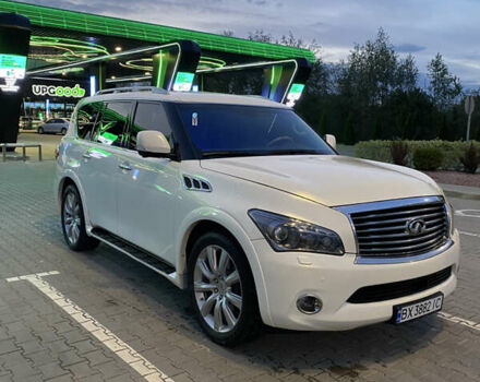 Инфинити QX56 2011 в Хмельницком на Automoto.ua Белый Инфинити QX56, объемом двигателя 5.6 л и пробегом 130 тыс. км за 14900 $, фото 6 на Automoto.ua