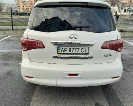 Белый Инфинити QX56, объемом двигателя 5.55 л и пробегом 80 тыс. км за 23000 $, фото 8 на Automoto.ua