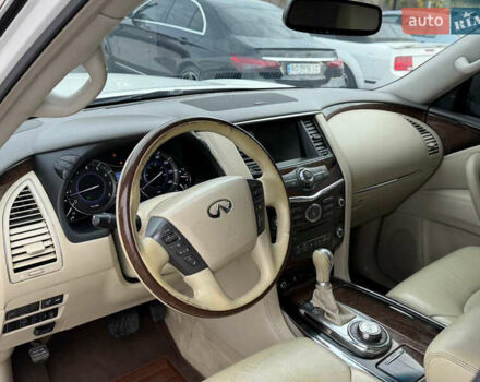 Білий Інфініті QX56, об'ємом двигуна 5.55 л та пробігом 160 тис. км за 16900 $, фото 9 на Automoto.ua