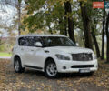 Белый Инфинити QX56, объемом двигателя 5.6 л и пробегом 300 тыс. км за 15500 $, фото 1 на Automoto.ua