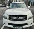 Белый Инфинити QX56, объемом двигателя 5.55 л и пробегом 80 тыс. км за 23000 $, фото 1 на Automoto.ua