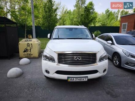 Инфинити QX56 2011 в Киеве на Automoto.ua Белый Инфинити QX56, объемом двигателя 5.55 л и пробегом 258 тыс. км за 25000 $, фото 1 на Automoto.ua