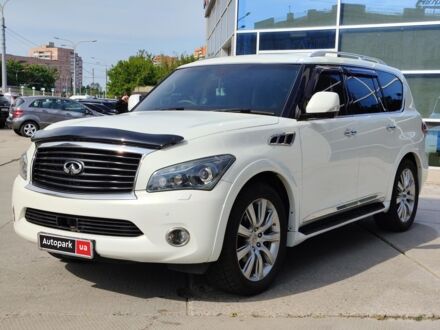 Білий Інфініті QX56, об'ємом двигуна 5.6 л та пробігом 195 тис. км за 20490 $, фото 1 на Automoto.ua