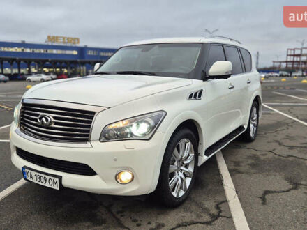 Инфинити QX56 2012 в Киеве на Automoto.ua Белый Инфинити QX56, объемом двигателя 5.55 л и пробегом 246 тыс. км за 18300 $, фото 1 на Automoto.ua