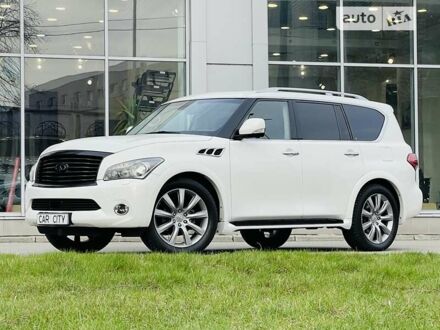 Білий Інфініті QX56, об'ємом двигуна 5.55 л та пробігом 88 тис. км за 24999 $, фото 1 на Automoto.ua