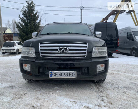 Черный Инфинити QX56, объемом двигателя 5.55 л и пробегом 1 тыс. км за 13000 $, фото 5 на Automoto.ua