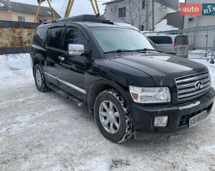 Черный Инфинити QX56, объемом двигателя 5.55 л и пробегом 200 тыс. км за 8300 $, фото 6 на Automoto.ua