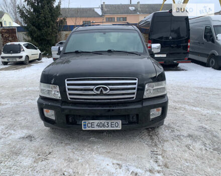 Чорний Інфініті QX56, об'ємом двигуна 5.55 л та пробігом 1 тис. км за 13000 $, фото 6 на Automoto.ua