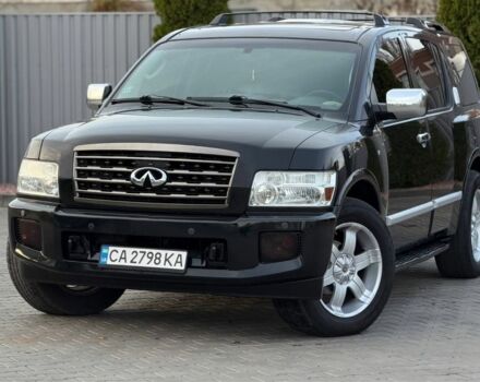 Черный Инфинити QX56, объемом двигателя 5.6 л и пробегом 310 тыс. км за 8100 $, фото 1 на Automoto.ua