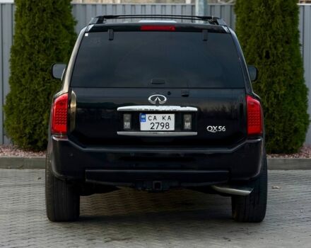 Черный Инфинити QX56, объемом двигателя 5.6 л и пробегом 310 тыс. км за 8100 $, фото 5 на Automoto.ua