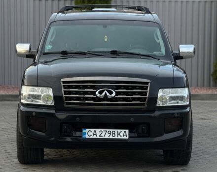 Черный Инфинити QX56, объемом двигателя 5.6 л и пробегом 310 тыс. км за 8100 $, фото 2 на Automoto.ua