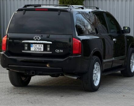 Черный Инфинити QX56, объемом двигателя 5.6 л и пробегом 310 тыс. км за 8100 $, фото 4 на Automoto.ua
