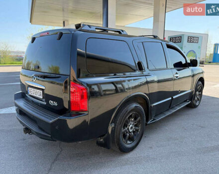 Чорний Інфініті QX56, об'ємом двигуна 5.55 л та пробігом 170 тис. км за 8500 $, фото 1 на Automoto.ua