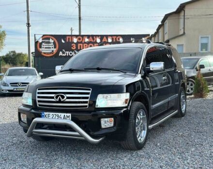Черный Инфинити QX56, объемом двигателя 5.6 л и пробегом 235 тыс. км за 9499 $, фото 1 на Automoto.ua
