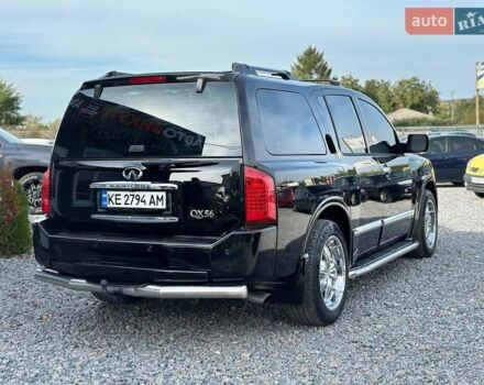 Черный Инфинити QX56, объемом двигателя 5.6 л и пробегом 235 тыс. км за 9499 $, фото 1 на Automoto.ua