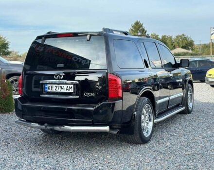Черный Инфинити QX56, объемом двигателя 5.6 л и пробегом 235 тыс. км за 9499 $, фото 2 на Automoto.ua