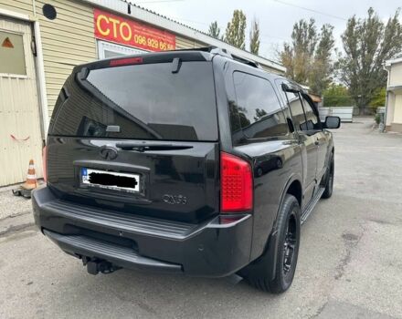 Чорний Інфініті QX56, об'ємом двигуна 5.6 л та пробігом 158 тис. км за 8499 $, фото 7 на Automoto.ua
