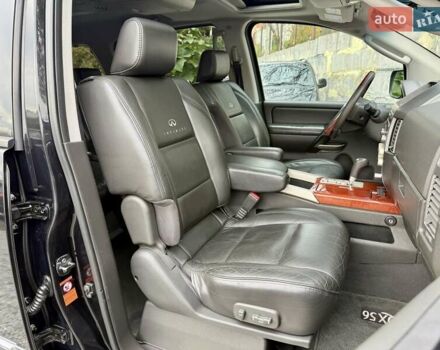 Черный Инфинити QX56, объемом двигателя 5.6 л и пробегом 108 тыс. км за 10500 $, фото 3 на Automoto.ua