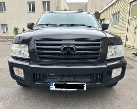 Чорний Інфініті QX56, об'ємом двигуна 5.6 л та пробігом 158 тис. км за 8499 $, фото 2 на Automoto.ua