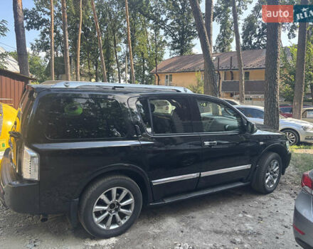 Черный Инфинити QX56, объемом двигателя 5.55 л и пробегом 450 тыс. км за 8000 $, фото 3 на Automoto.ua