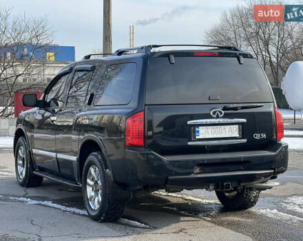 Черный Инфинити QX56, объемом двигателя 5.6 л и пробегом 201 тыс. км за 13800 $, фото 9 на Automoto.ua