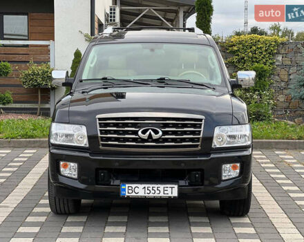 Черный Инфинити QX56, объемом двигателя 5.6 л и пробегом 113 тыс. км за 17500 $, фото 1 на Automoto.ua