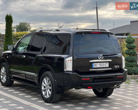 Черный Инфинити QX56, объемом двигателя 5.6 л и пробегом 113 тыс. км за 17500 $, фото 3 на Automoto.ua