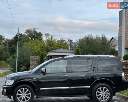 Черный Инфинити QX56, объемом двигателя 5.6 л и пробегом 113 тыс. км за 17500 $, фото 2 на Automoto.ua