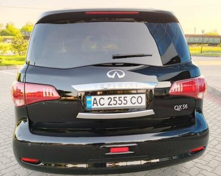 Черный Инфинити QX56, объемом двигателя 5.55 л и пробегом 141 тыс. км за 19100 $, фото 4 на Automoto.ua