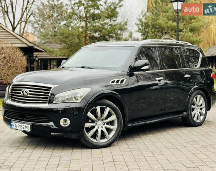 Черный Инфинити QX56, объемом двигателя 5.6 л и пробегом 220 тыс. км за 21500 $, фото 12 на Automoto.ua