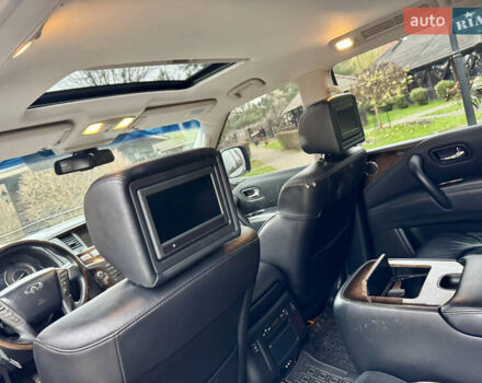 Черный Инфинити QX56, объемом двигателя 5.6 л и пробегом 220 тыс. км за 21500 $, фото 73 на Automoto.ua