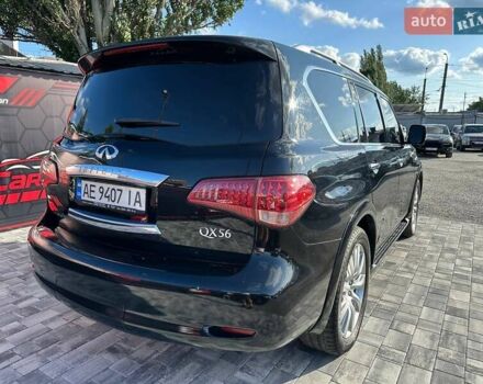 Черный Инфинити QX56, объемом двигателя 5.55 л и пробегом 203 тыс. км за 13999 $, фото 5 на Automoto.ua