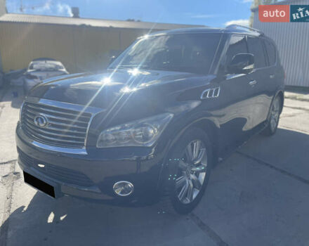 Чорний Інфініті QX56, об'ємом двигуна 5.55 л та пробігом 230 тис. км за 16999 $, фото 2 на Automoto.ua
