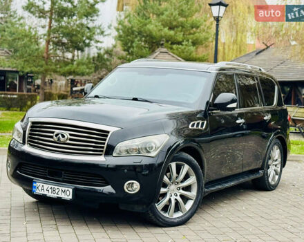 Черный Инфинити QX56, объемом двигателя 5.6 л и пробегом 220 тыс. км за 21500 $, фото 5 на Automoto.ua