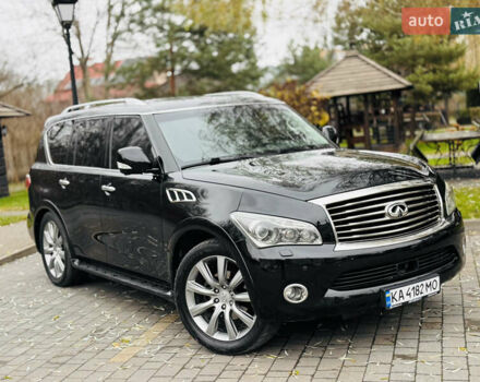 Черный Инфинити QX56, объемом двигателя 5.6 л и пробегом 220 тыс. км за 21500 $, фото 2 на Automoto.ua